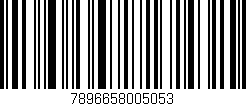 Código de barras (EAN, GTIN, SKU, ISBN): '7896658005053'