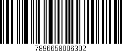 Código de barras (EAN, GTIN, SKU, ISBN): '7896658006302'