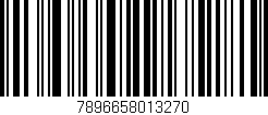 Código de barras (EAN, GTIN, SKU, ISBN): '7896658013270'