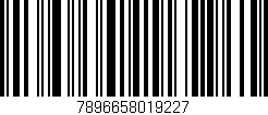 Código de barras (EAN, GTIN, SKU, ISBN): '7896658019227'
