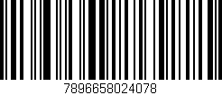 Código de barras (EAN, GTIN, SKU, ISBN): '7896658024078'