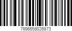 Código de barras (EAN, GTIN, SKU, ISBN): '7896658026973'