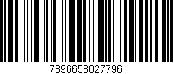 Código de barras (EAN, GTIN, SKU, ISBN): '7896658027796'