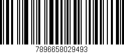 Código de barras (EAN, GTIN, SKU, ISBN): '7896658029493'