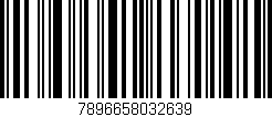 Código de barras (EAN, GTIN, SKU, ISBN): '7896658032639'