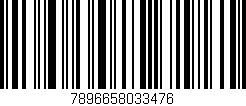 Código de barras (EAN, GTIN, SKU, ISBN): '7896658033476'