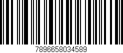 Código de barras (EAN, GTIN, SKU, ISBN): '7896658034589'