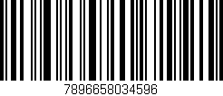 Código de barras (EAN, GTIN, SKU, ISBN): '7896658034596'