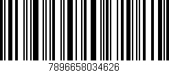 Código de barras (EAN, GTIN, SKU, ISBN): '7896658034626'
