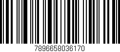 Código de barras (EAN, GTIN, SKU, ISBN): '7896658036170'