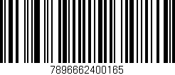Código de barras (EAN, GTIN, SKU, ISBN): '7896662400165'