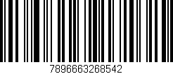 Código de barras (EAN, GTIN, SKU, ISBN): '7896663268542'