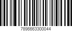 Código de barras (EAN, GTIN, SKU, ISBN): '7896663300044'