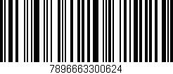 Código de barras (EAN, GTIN, SKU, ISBN): '7896663300624'