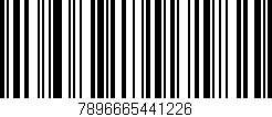 Código de barras (EAN, GTIN, SKU, ISBN): '7896665441226'