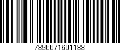 Código de barras (EAN, GTIN, SKU, ISBN): '7896671601188'