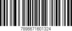 Código de barras (EAN, GTIN, SKU, ISBN): '7896671601324'