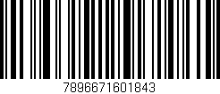 Código de barras (EAN, GTIN, SKU, ISBN): '7896671601843'