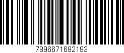 Código de barras (EAN, GTIN, SKU, ISBN): '7896671692193'