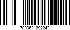 Código de barras (EAN, GTIN, SKU, ISBN): '7896671692247'