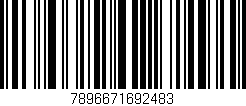 Código de barras (EAN, GTIN, SKU, ISBN): '7896671692483'