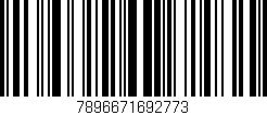 Código de barras (EAN, GTIN, SKU, ISBN): '7896671692773'