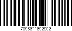 Código de barras (EAN, GTIN, SKU, ISBN): '7896671692902'