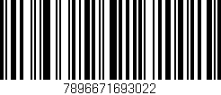 Código de barras (EAN, GTIN, SKU, ISBN): '7896671693022'