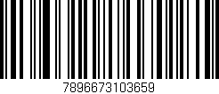 Código de barras (EAN, GTIN, SKU, ISBN): '7896673103659'