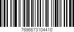 Código de barras (EAN, GTIN, SKU, ISBN): '7896673104410'