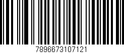 Código de barras (EAN, GTIN, SKU, ISBN): '7896673107121'