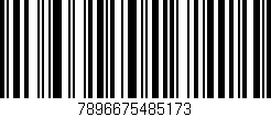 Código de barras (EAN, GTIN, SKU, ISBN): '7896675485173'