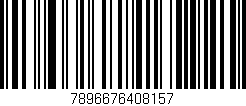 Código de barras (EAN, GTIN, SKU, ISBN): '7896676408157'