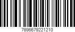 Código de barras (EAN, GTIN, SKU, ISBN): '7896679221210'