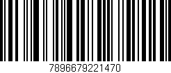 Código de barras (EAN, GTIN, SKU, ISBN): '7896679221470'