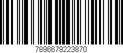 Código de barras (EAN, GTIN, SKU, ISBN): '7896679223870'