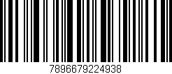 Código de barras (EAN, GTIN, SKU, ISBN): '7896679224938'