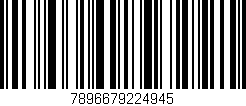 Código de barras (EAN, GTIN, SKU, ISBN): '7896679224945'