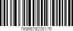 Código de barras (EAN, GTIN, SKU, ISBN): '7896679226178'