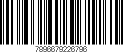 Código de barras (EAN, GTIN, SKU, ISBN): '7896679226796'