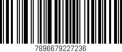 Código de barras (EAN, GTIN, SKU, ISBN): '7896679227236'