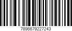 Código de barras (EAN, GTIN, SKU, ISBN): '7896679227243'