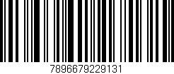 Código de barras (EAN, GTIN, SKU, ISBN): '7896679229131'