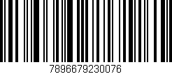 Código de barras (EAN, GTIN, SKU, ISBN): '7896679230076'