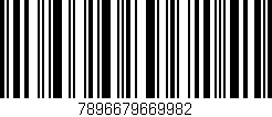Código de barras (EAN, GTIN, SKU, ISBN): '7896679669982'