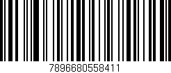 Código de barras (EAN, GTIN, SKU, ISBN): '7896680558411'
