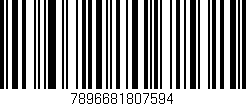 Código de barras (EAN, GTIN, SKU, ISBN): '7896681807594'