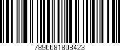 Código de barras (EAN, GTIN, SKU, ISBN): '7896681808423'
