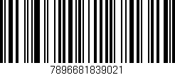 Código de barras (EAN, GTIN, SKU, ISBN): '7896681839021'