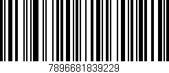 Código de barras (EAN, GTIN, SKU, ISBN): '7896681839229'